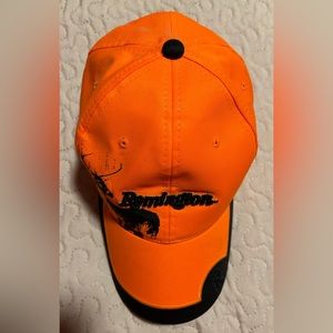 Official Remington Licensed Signatures Cloth Close  Embroidery Orange Ball Cap